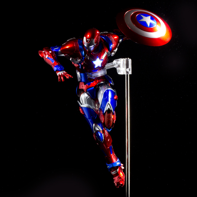 RE:EDIT 鋼鐵人 #03 Iron Patriot (鋼鐵愛國者)